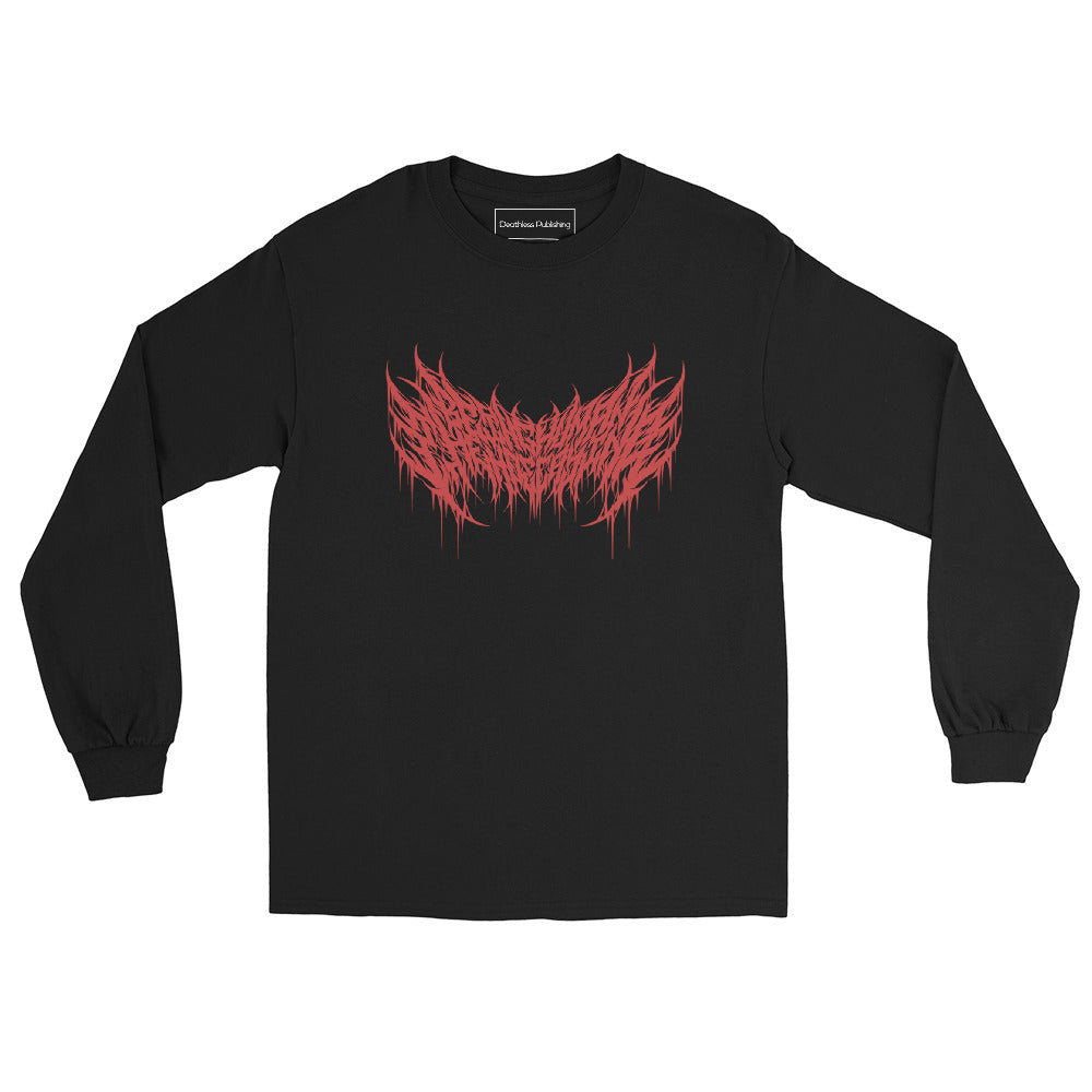 Death Metal Logo Long-Sleeve - Being Human, Then Decaying