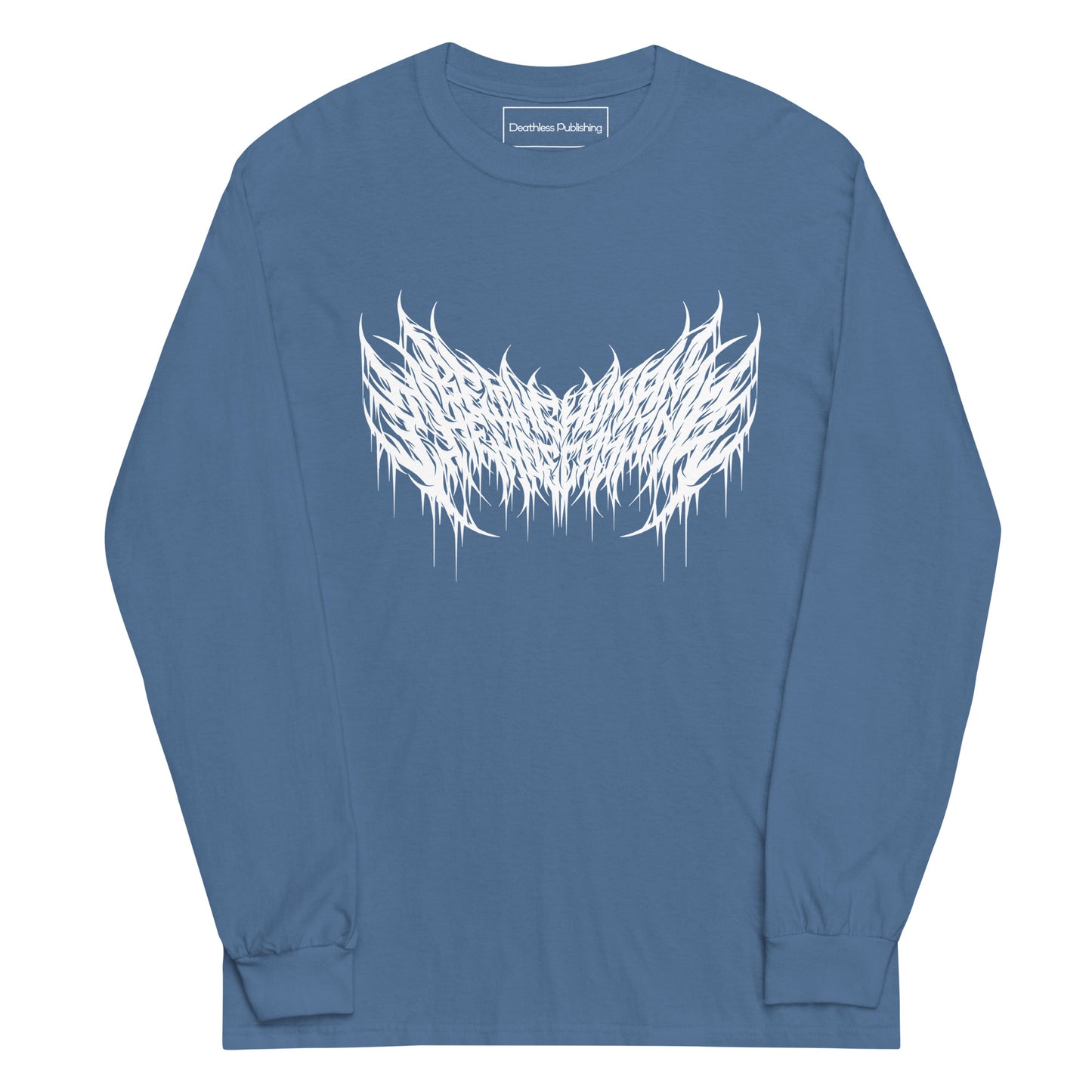 Death Metal Logo Long-Sleeve - Being Human, Then Decaying