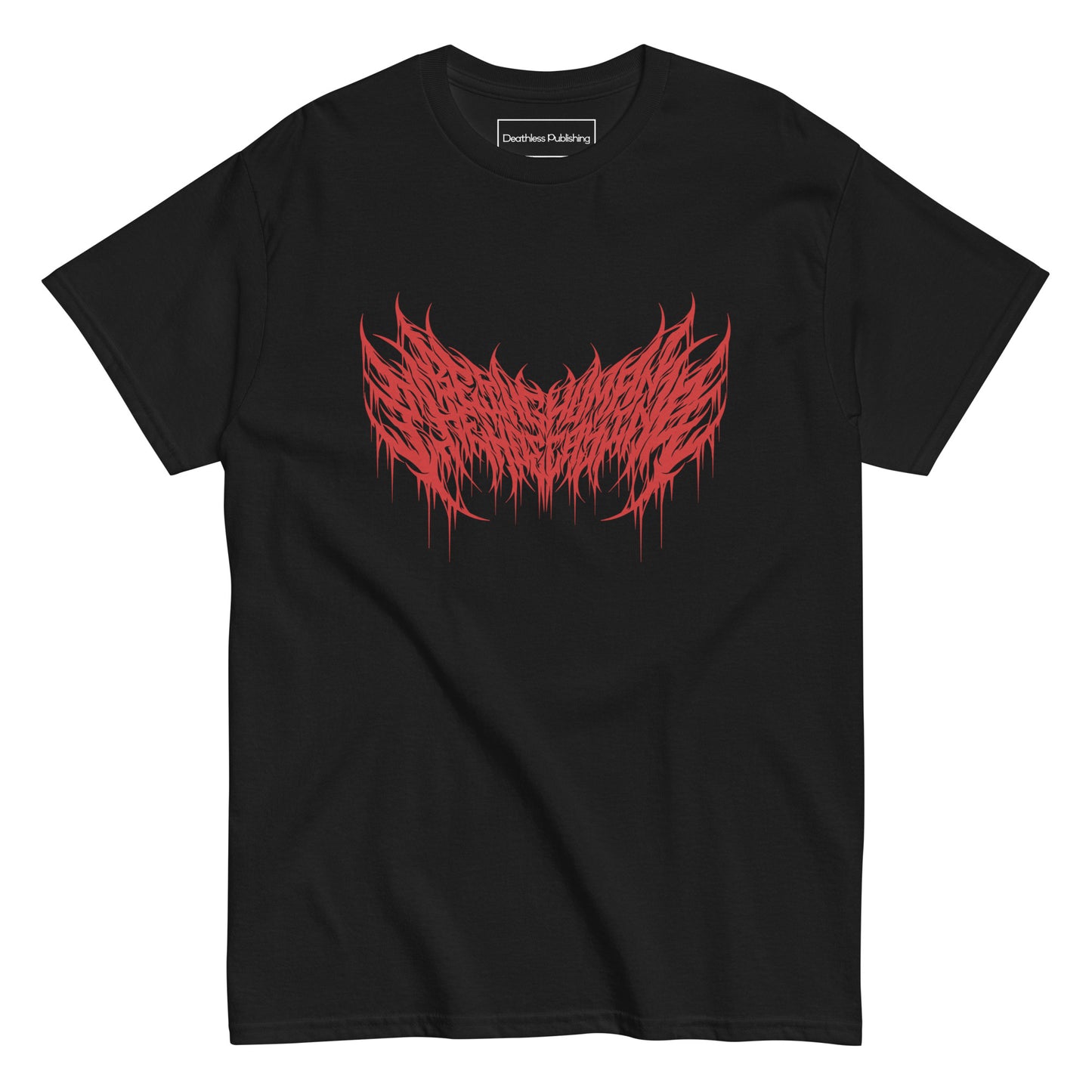 Death Metal Logo Tee - Being Human, Then Decaying