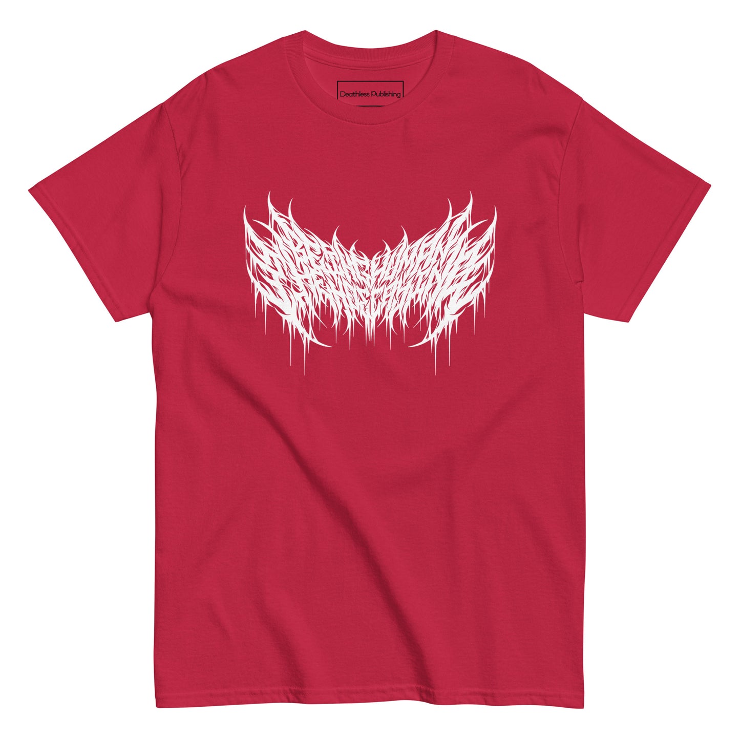 Death Metal Logo Tee - Being Human, Then Decaying