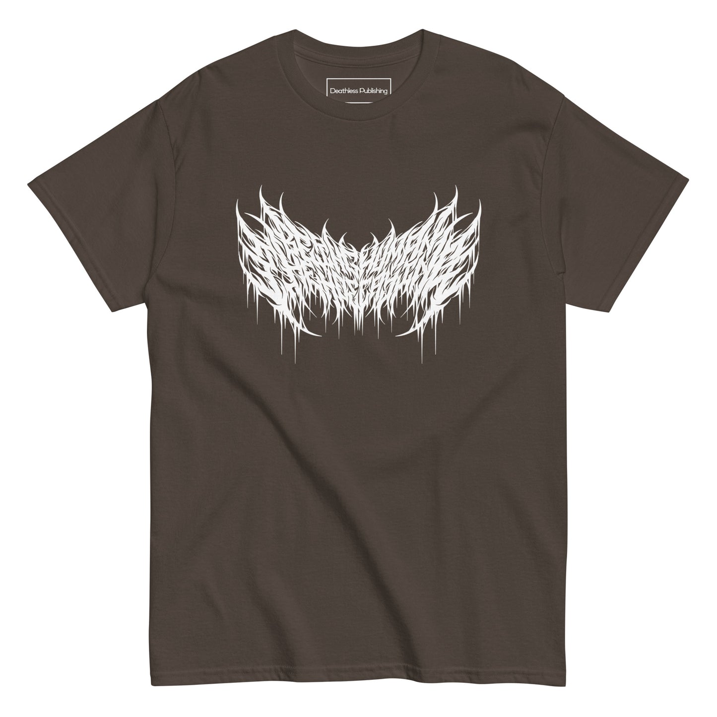 Death Metal Logo Tee - Being Human, Then Decaying