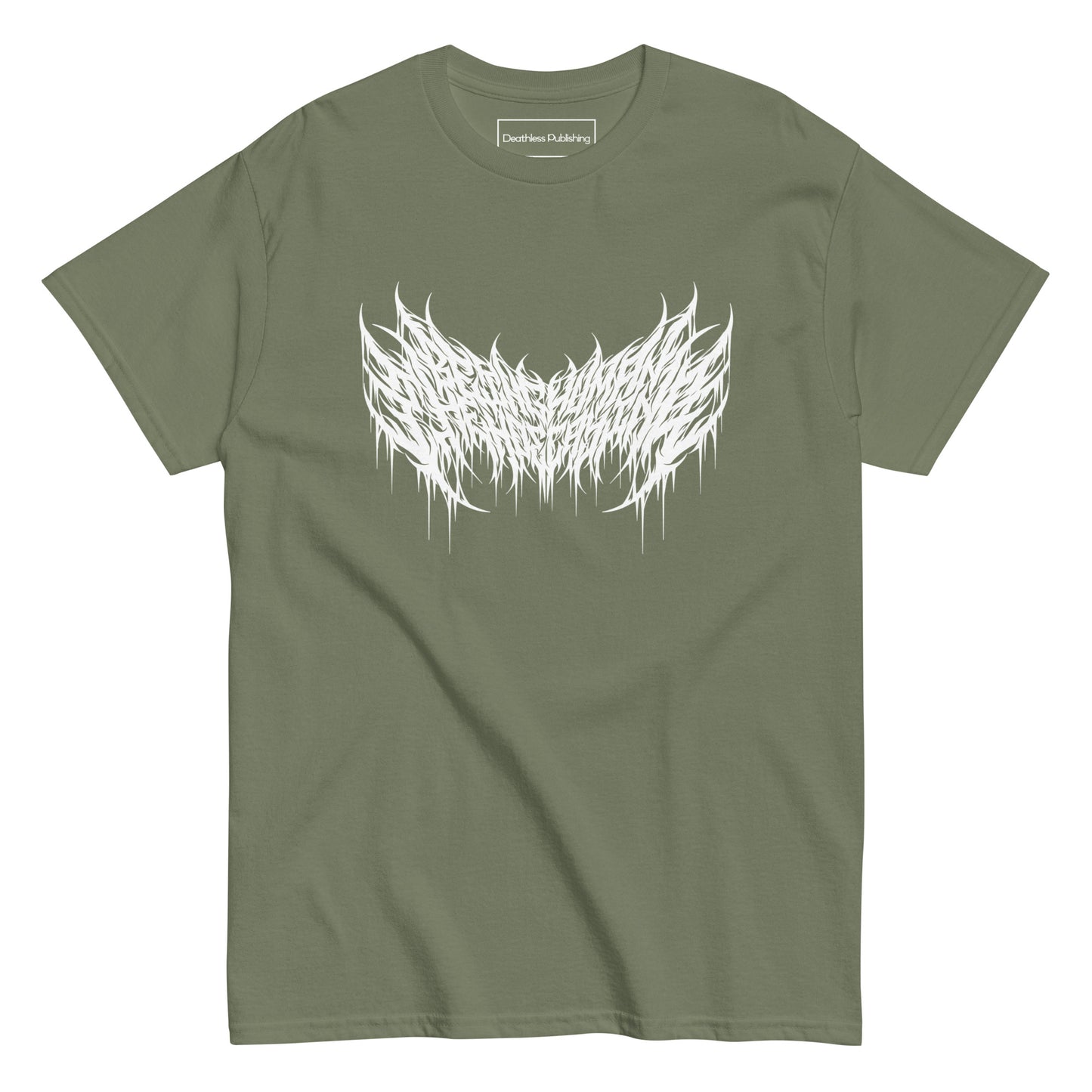 Death Metal Logo Tee - Being Human, Then Decaying