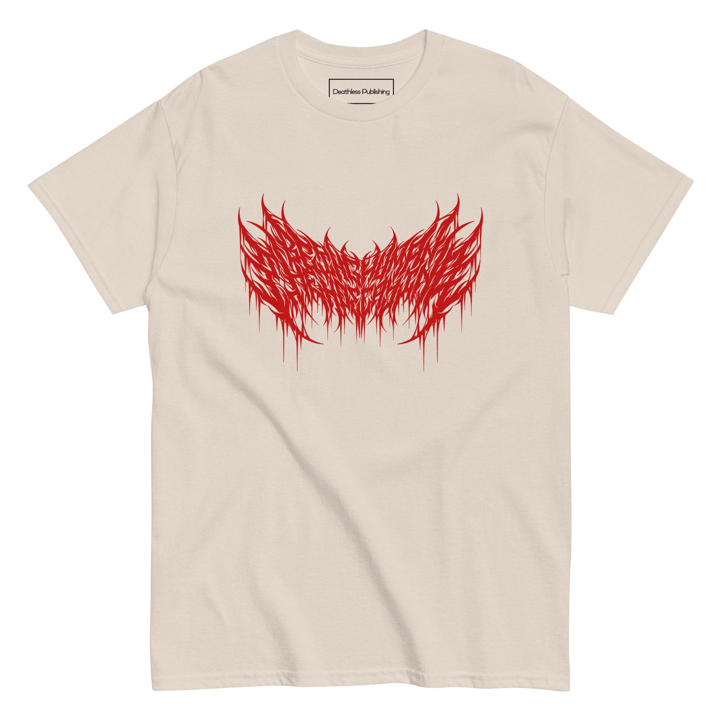 Death Metal Logo Tee - Being Human, Then Decaying